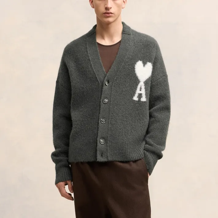 AMIPARIS Off White Adc Cardigan-4