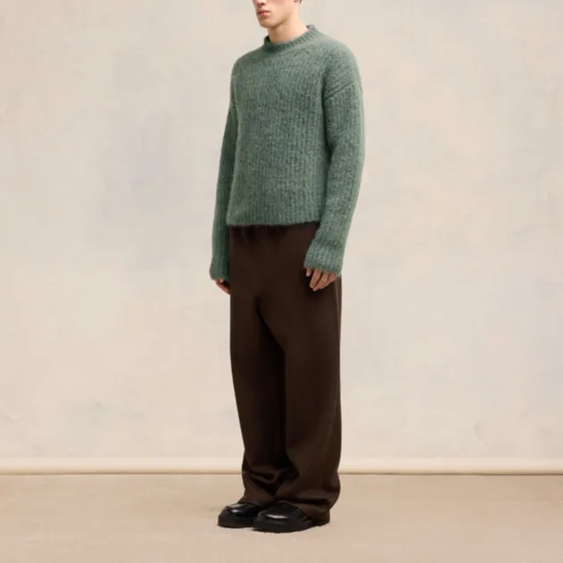 AMIPARIS Paris Chunky Knitted Crewneck Jumper-3