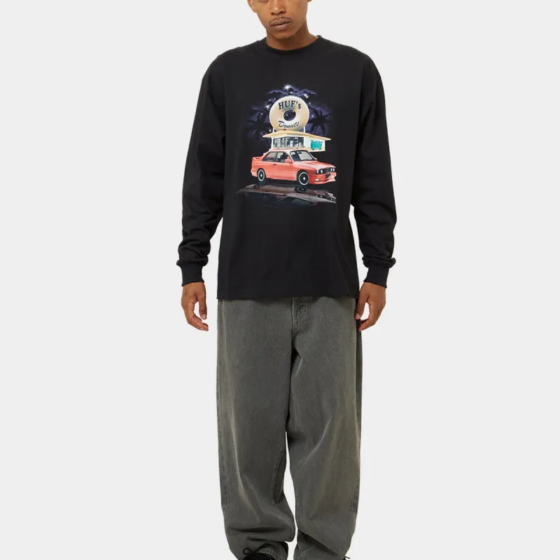 HUF T-Shirts Unisex Black-2