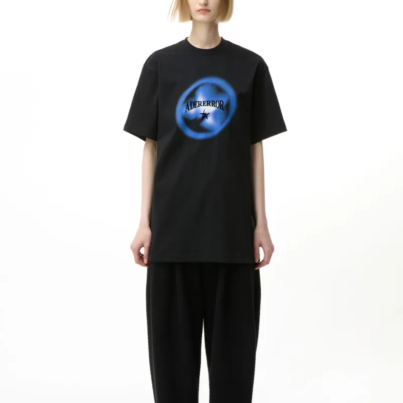 ADER ERROR Flocked Star T shirt-2