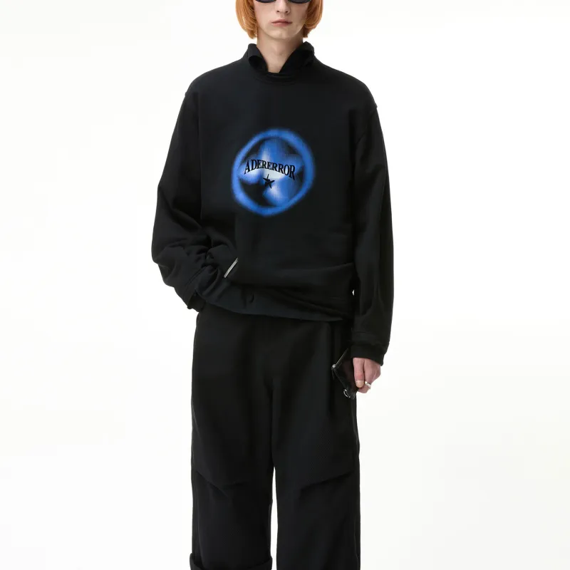ADER ERROR Sweatershirt 'Black'-3