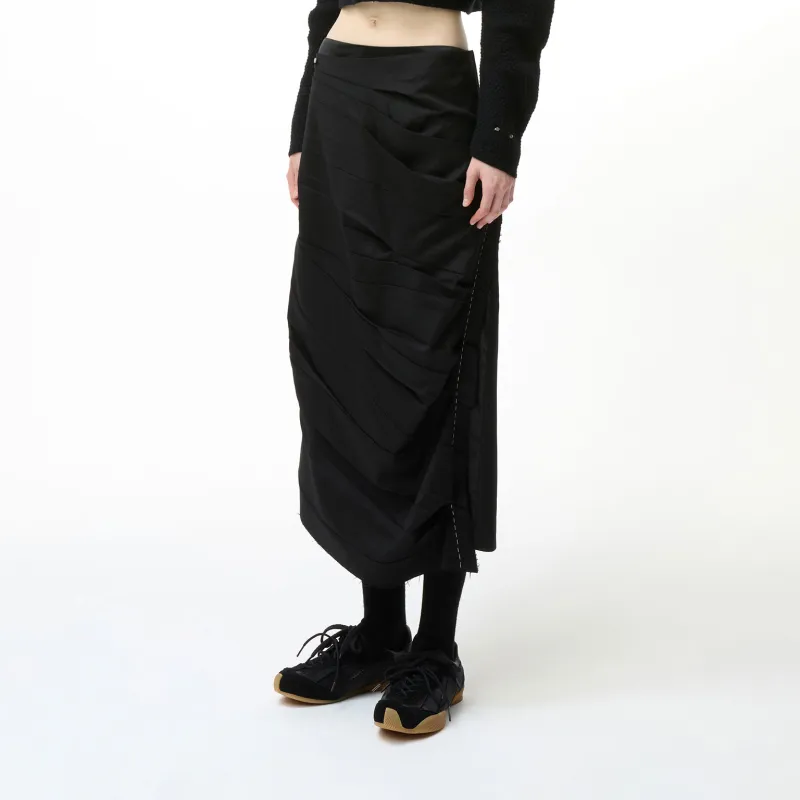 ADER ERROR Asymmetric Midi Skirt-4