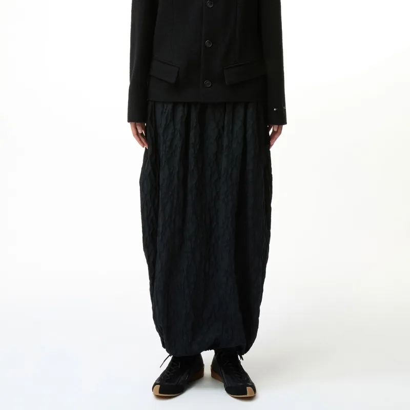 ADER ERROR Oversized Fit Long Skirt 'Black'-7
