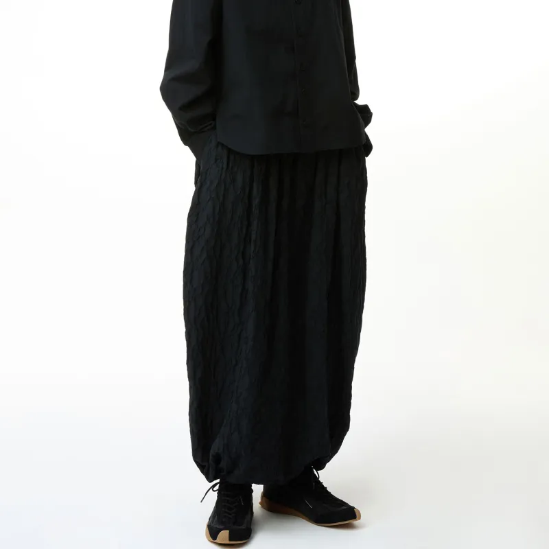ADER ERROR Oversized Fit Long Skirt 'Black'-4