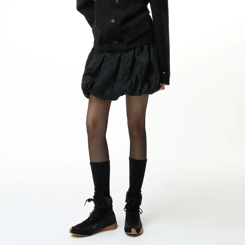 ADER ERROR Oversized Fit Long Skirt 'Black'-8