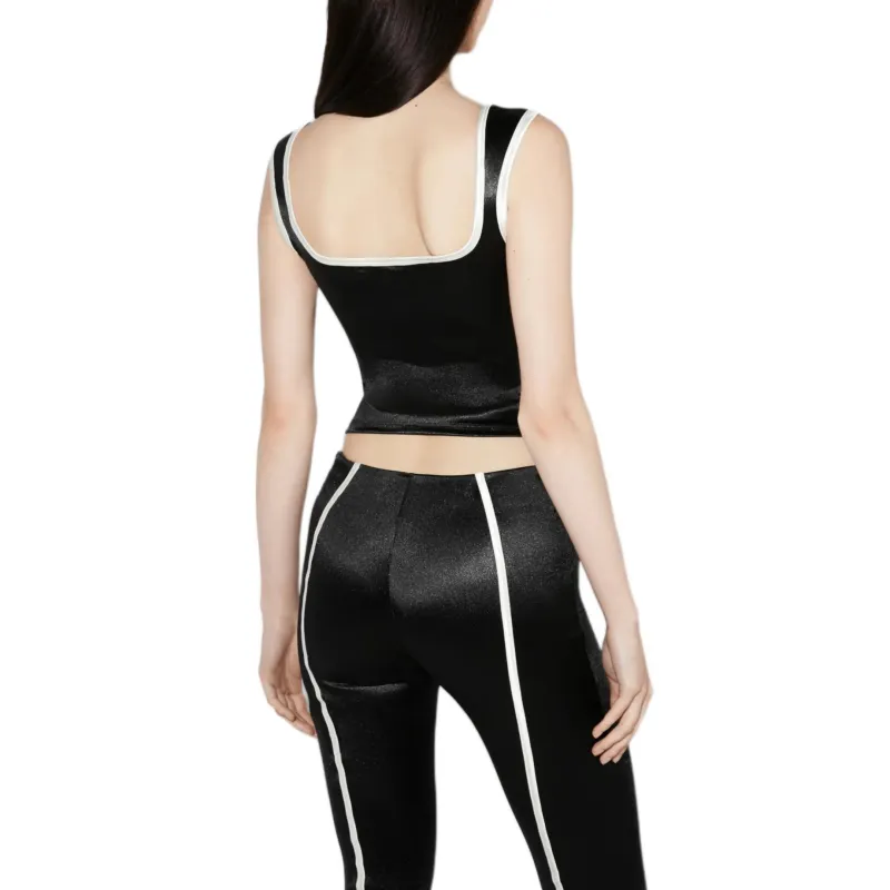 Misbhv Logo Satin Tank Top-2