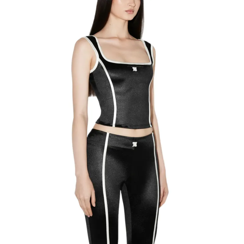 Misbhv Logo Satin Tank Top-1