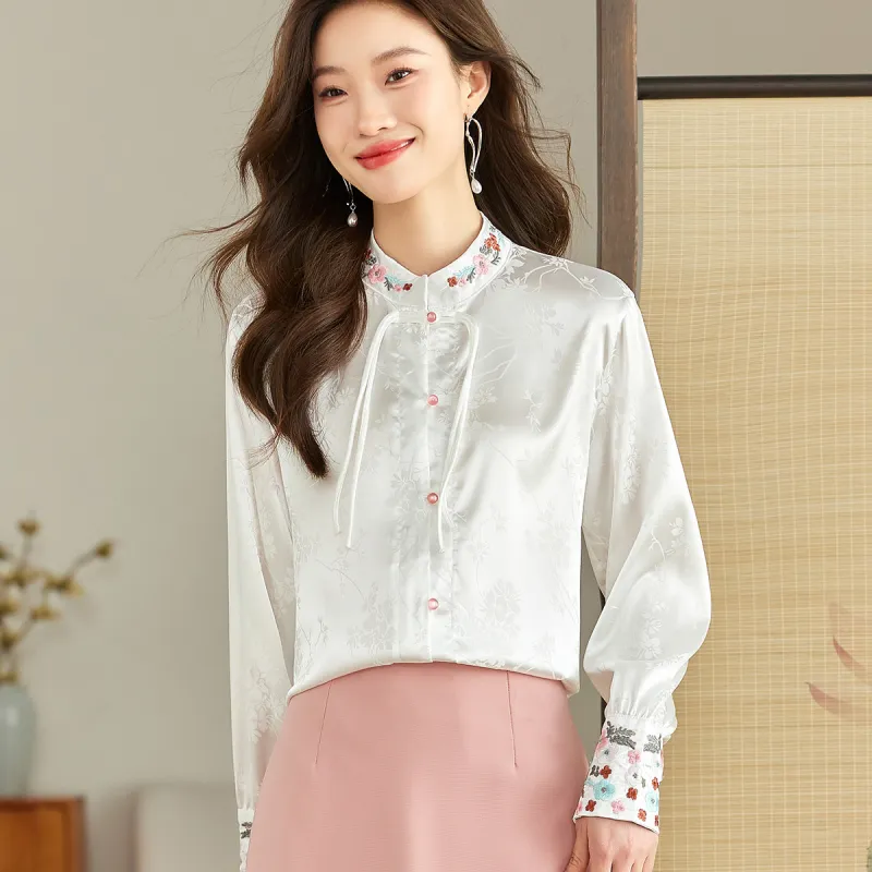 CARBAMMI Shirts Women's White-1
