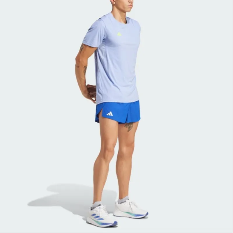 Adidas AdizeroESSENTIALS T Shirt Men's Light Blue-2