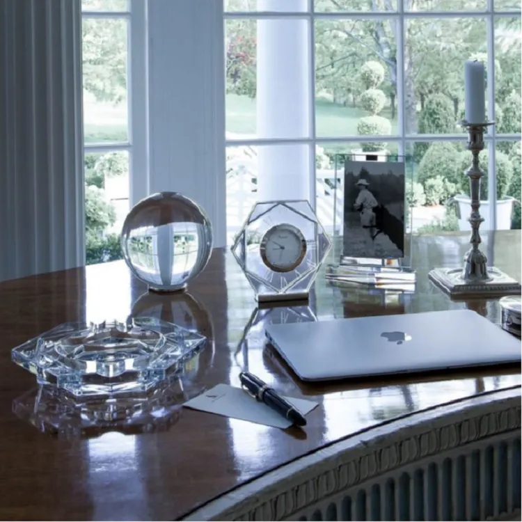 Baccarat Glass Ashtrays Transparent 23*4cm-2