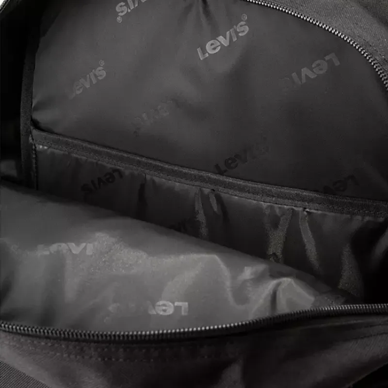Levi's Polyester Backpack Large Size Men's Black-2