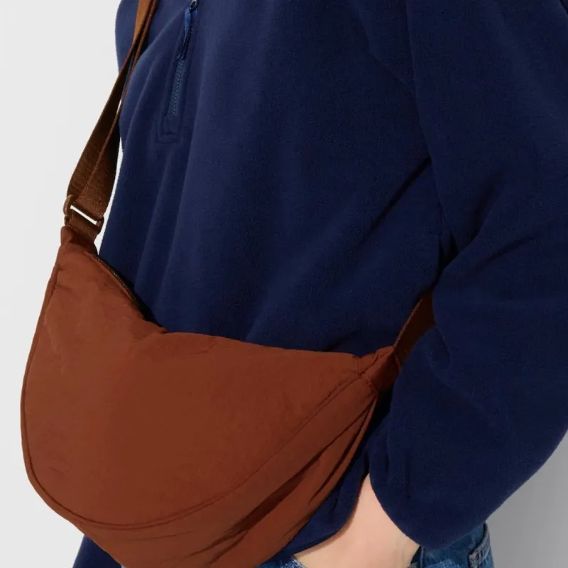 UNIQLO Nylon Crossbody Bag Shoulder Bag Regular Women's Umber-1