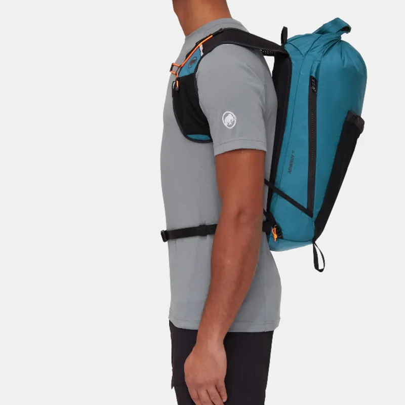 MAMMUT Polyamide Outdoor Hiking Bag Backpack Medium Size Unisex Sapphire-3