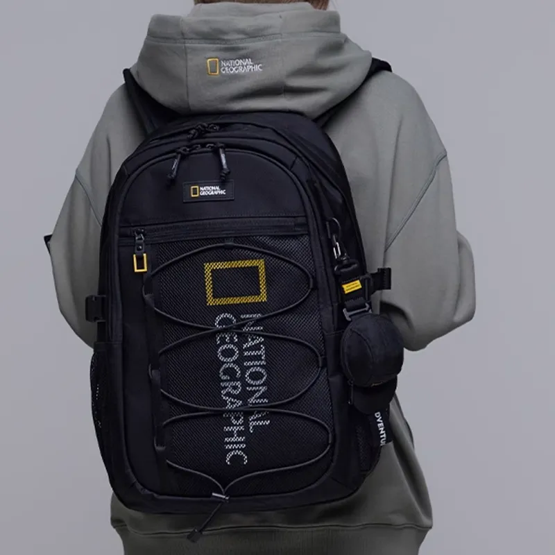 NATIONAL GEOGRAPHIC Polyamide Blended With Polyester Backpack Regular Unisex Black-3