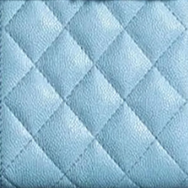 CHANEL 22SS Calfskin Airpods Pro Case, Cell Phone Pouch, Shoulder Bag, Crossbody Bag Women's Blue-4