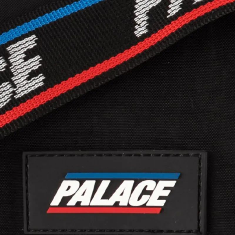 PALACE Polyester Shoulder Bag Crossbody Bag Regular Men's Black-2