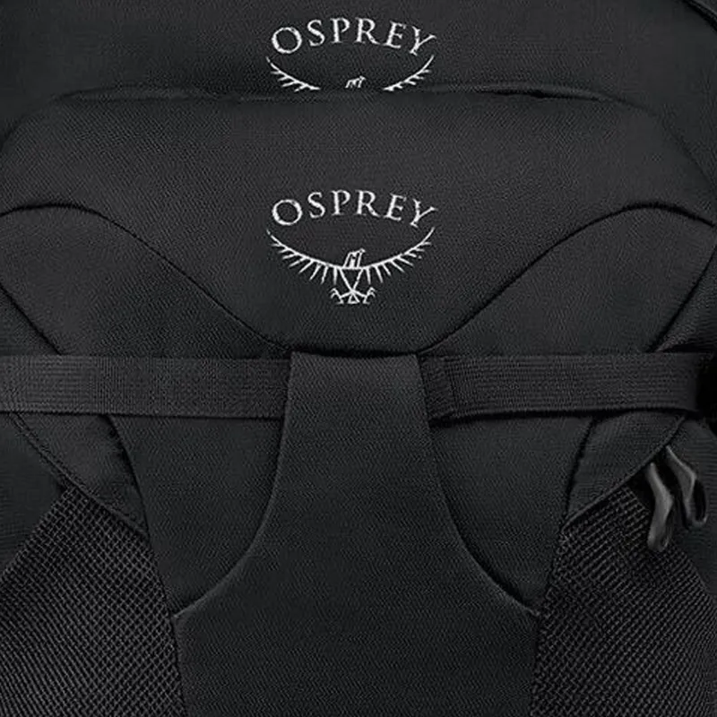 OSPREY Polyester Outdoor Mountaineering Bag Backpack Unisex Black-4