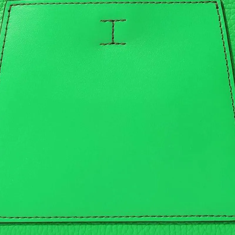 Furla Gilda Grain Leather Tote Bag, Shopping Bag, Shoulder Bag, Crossbody Bag, Handbag Mini Women's Green-4