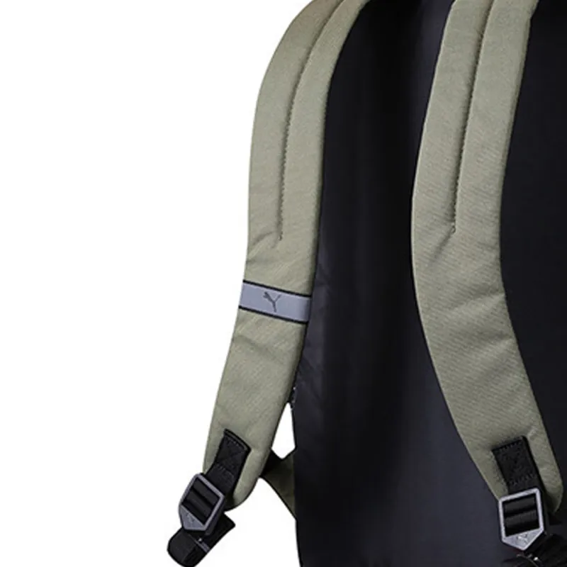 PUMA Polyester Backpack Regular Unisex Army Green-4