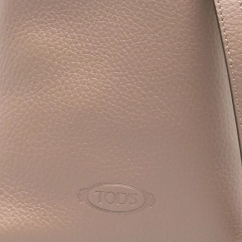 TOD'S Logo Plaque Top Handle Bag-4