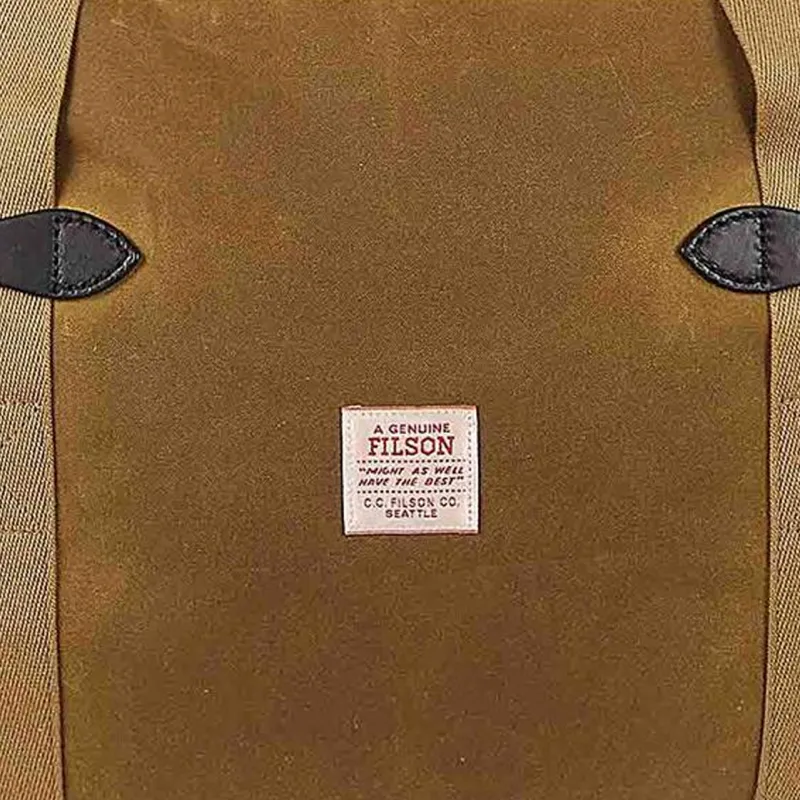 Filson Cotton Fabric Travel Bag Men's Light Brown-4