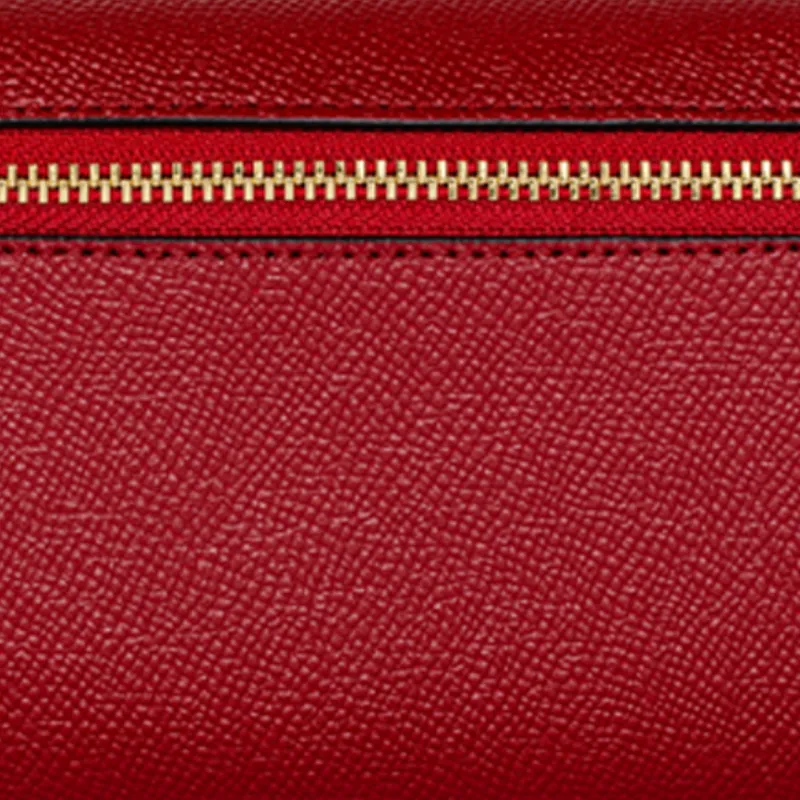 COACH Envelope Leather Handbags Shoulder Bag Crossbody Bag Women's Strawberry Red-3
