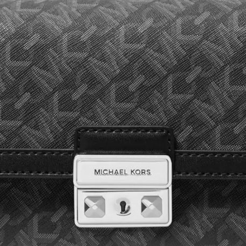 MICHAEL KORS Artificial Leather One Shoulder Handbags Small Size Women's Black-4