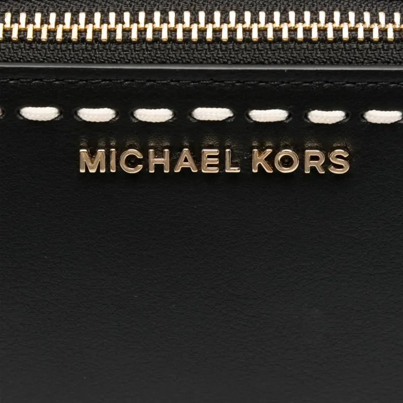 MICHAEL KORS Calfskin Crossbody Bag Shoulder Bag Women's Black-4