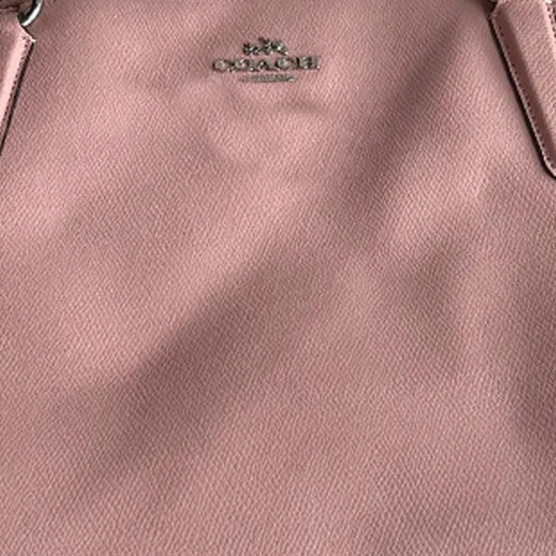 COACH Ava Leather Tote Bag Shopping Bag Portable Crossbody Bag Shoulder Bag Large Size Women's Cherry Blossom Pink-3