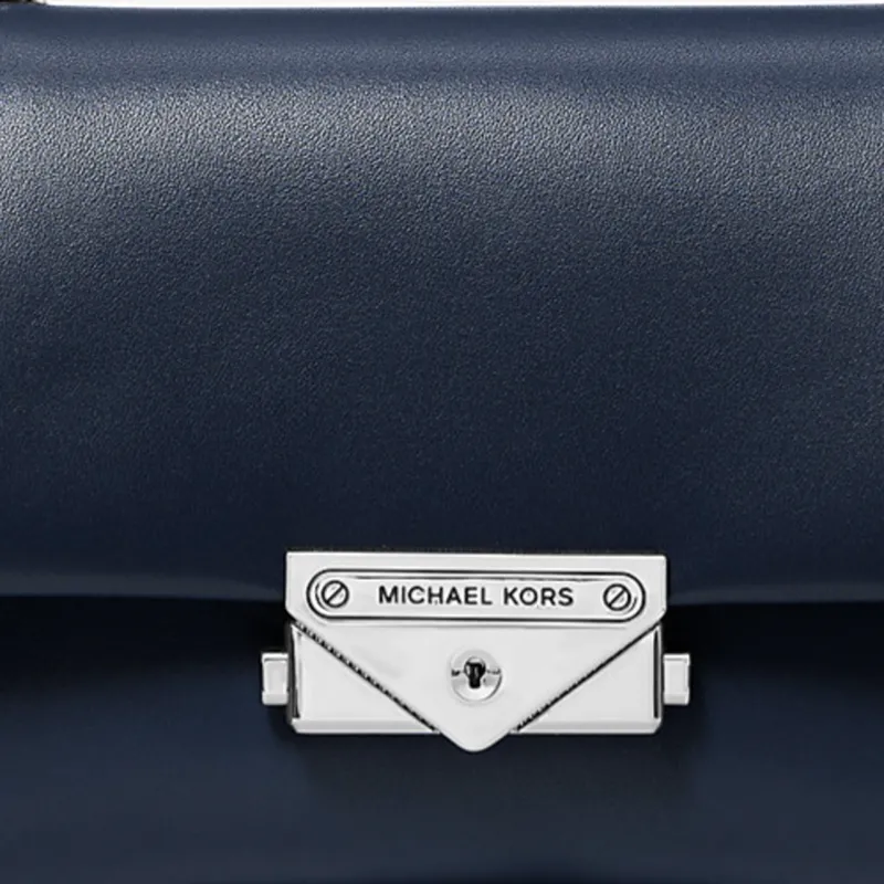 MICHAEL KORS Cece Polyurethane Crossbody Bag Trumpets Women's Marine Blue-4