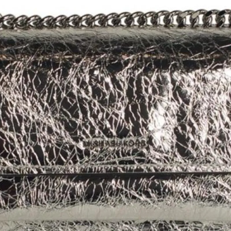 MICHAEL KORS Calfskin Crossbody Bag Shoulder Bag Women's Metallic-5