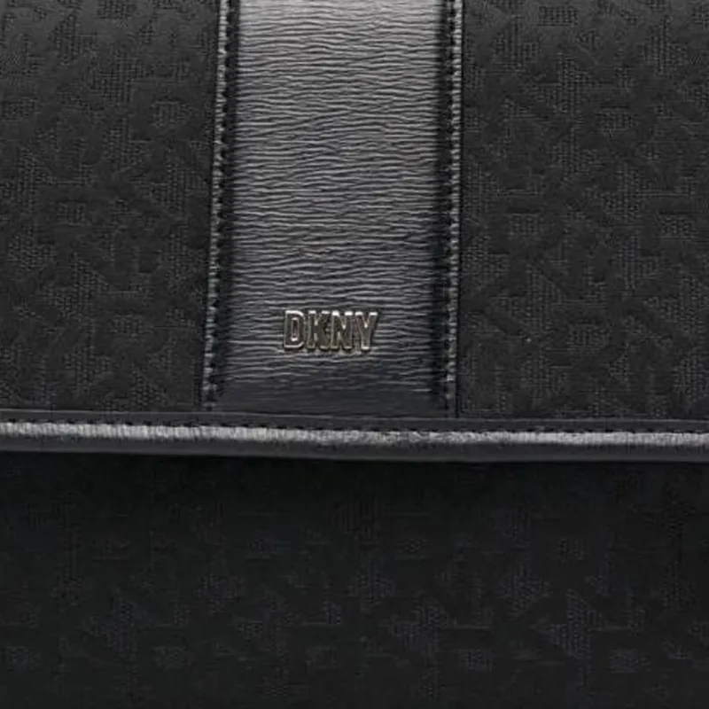 DKNY Calfskin Crossbody Bag Shoulder Bag Women's Black-4