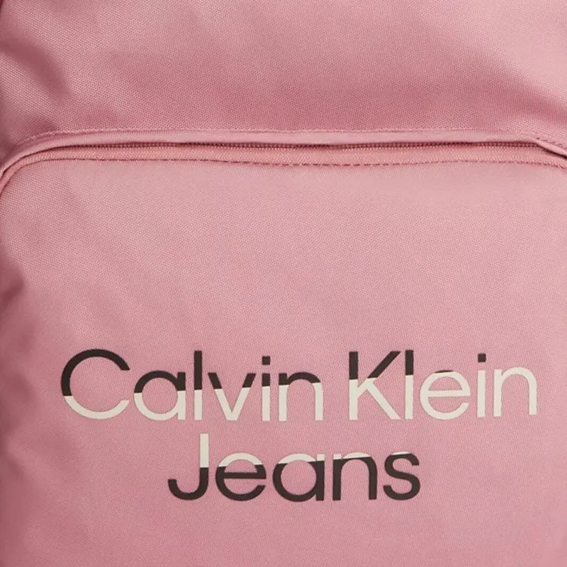 CALVIN KLEIN Recycled Polyester Backpack Regular Kids' Pink-4