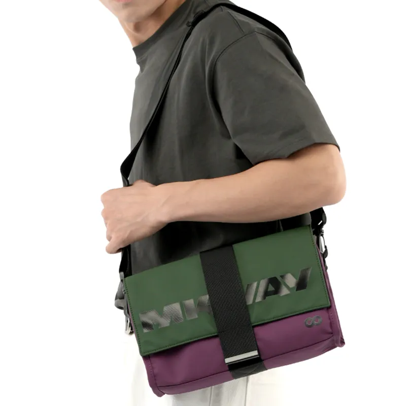 Hoshikawa Outdoors Polyester Messenger Bag, Crossbody Bag Unisex Multicolor-4