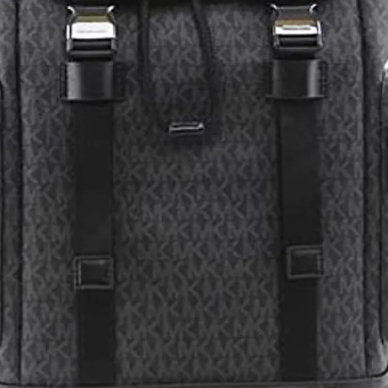 MICHAEL KORS Artificial Leather With Textile Backpack Regular Men's Black-4
