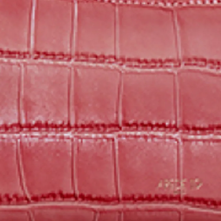 APEDE MOD Crocodile Pattern Cow Leather Frog Shoulder Bag Women's Litchi Color-2