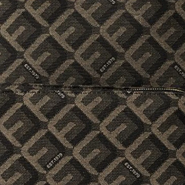 FION Fabric Backpack Unisex Monogram-3