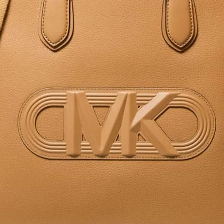 MICHAEL KORS Polyurethane One Shoulder Handbags Large Size Women's Brown-3