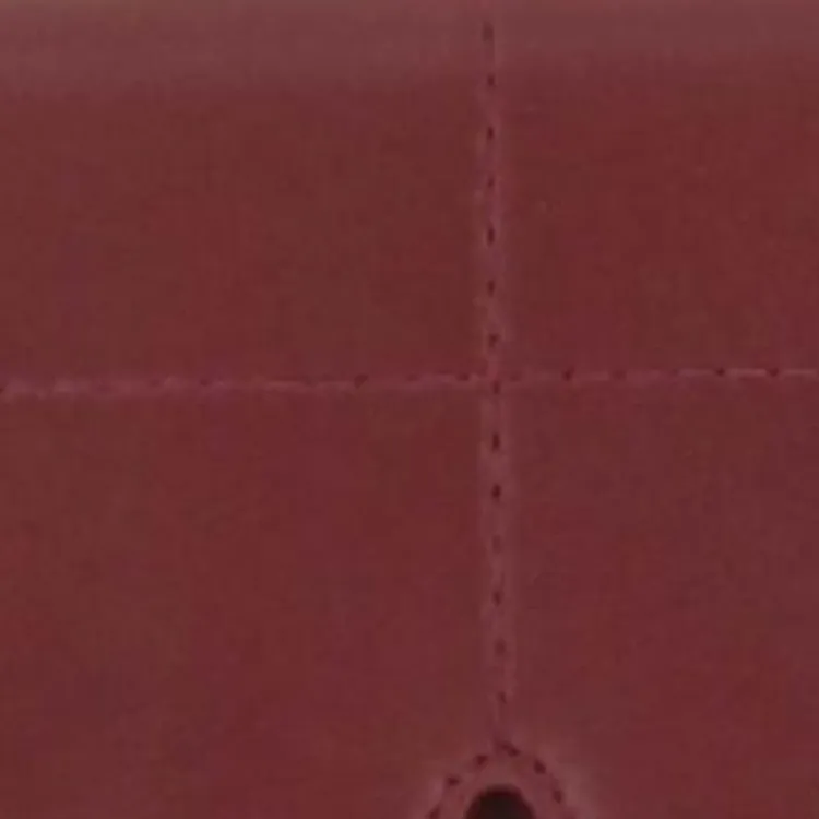 Burberry Calfskin Wallet Women's Red-4
