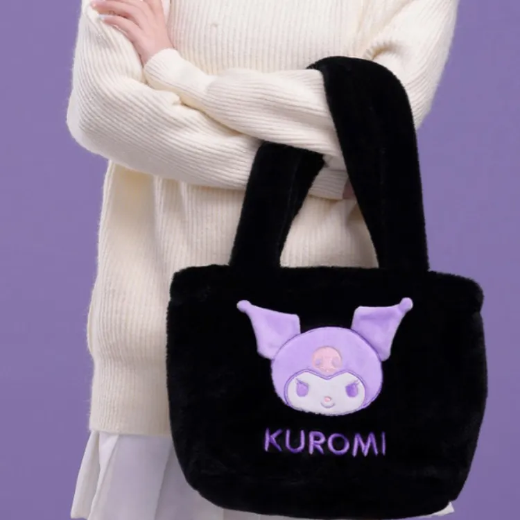 Sanrio Kulomi Polyester Handbag Regular Women's Multicolor-2
