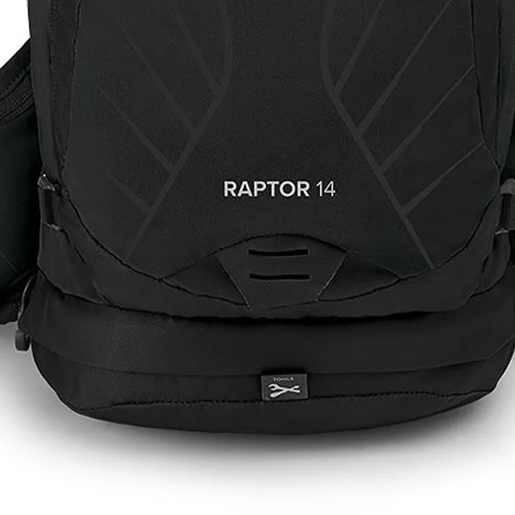 OSPREY Nylon Outdoor Hiking Bag Backpacks Regular Men's Black-4