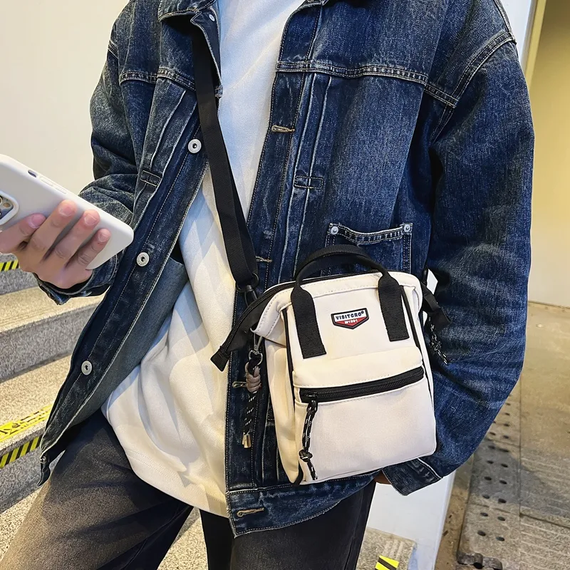 OUZIHUANG Nylon Crossbody Bags Unisex-7