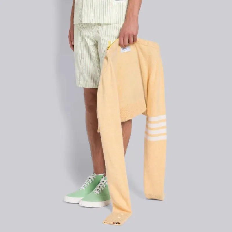 THOM BROWNE· Wool Clutch, Shoulder Bag, Crossbody Bag, Handbag Men's Yellow-4