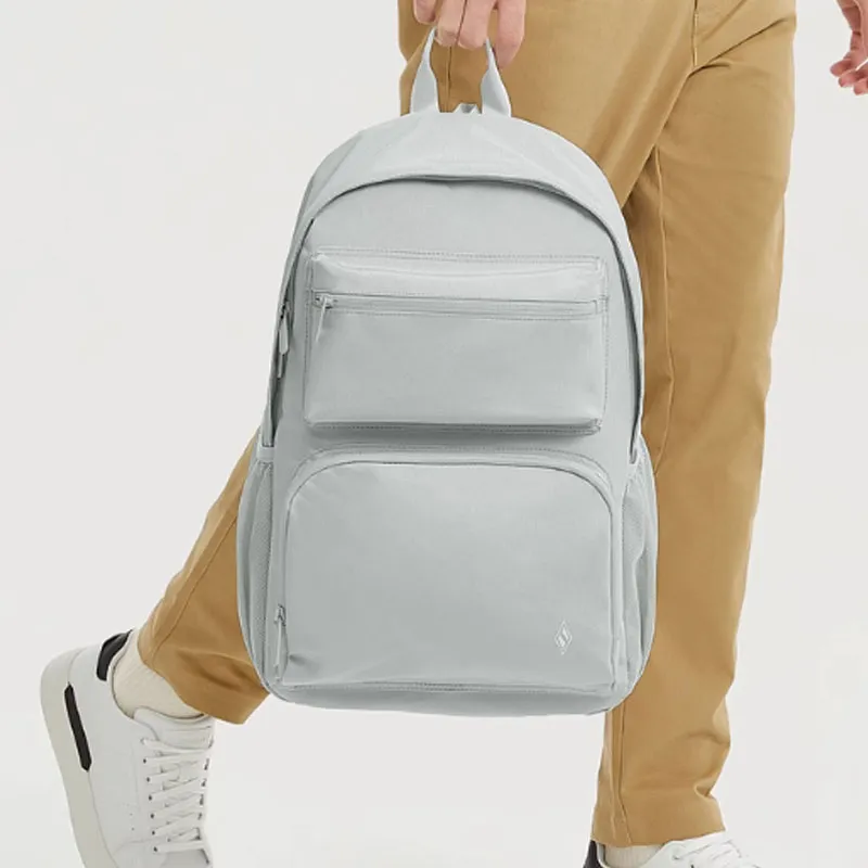 Skechers Fabric Backpack Regular Unisex Moonball Gray-3