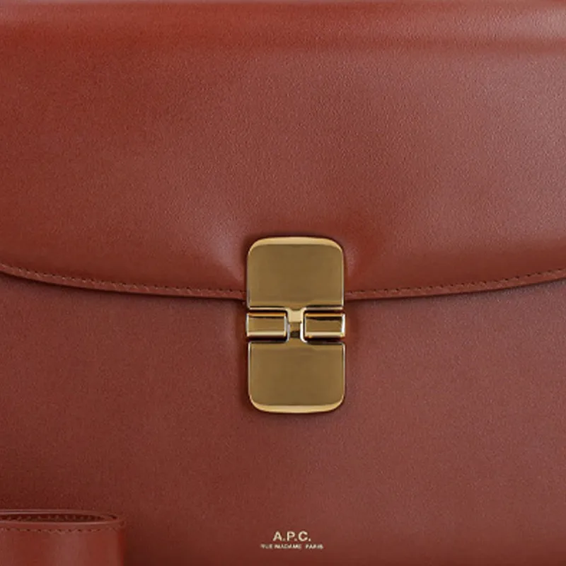 A.P.C Grace Foldover Shoulder Bag-5
