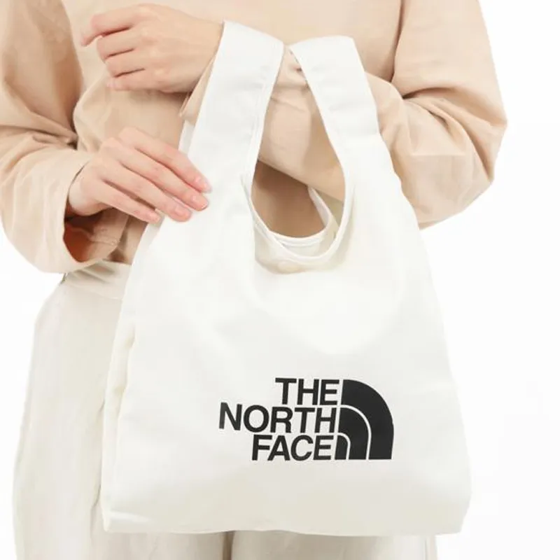 THE NORTH FACE Polyester Tote Bag Shopping Bag Handbag Mini Unisex White-4