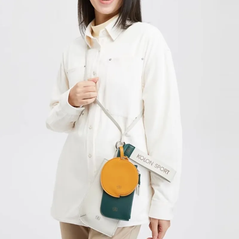 KOLON SPORT Outdoor Bags Synthetic Leather White Women's-4
