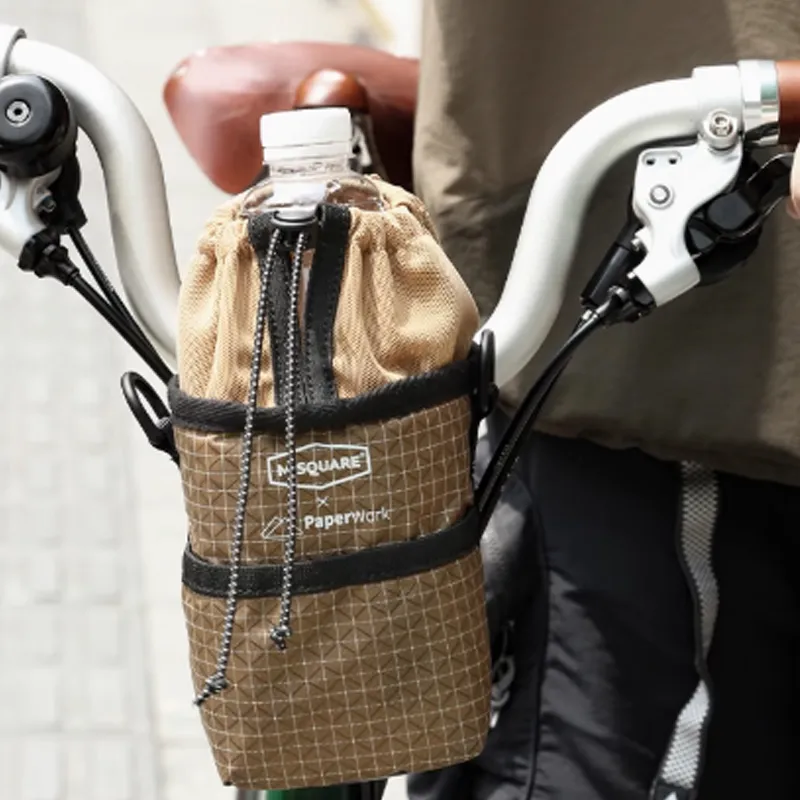 M Square Dyneema Bike Front Bag Shoulder Bag Regular Unisex Khaki-1