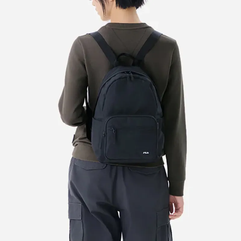 FILA Polyester Backpack Mini Unisex Black-4