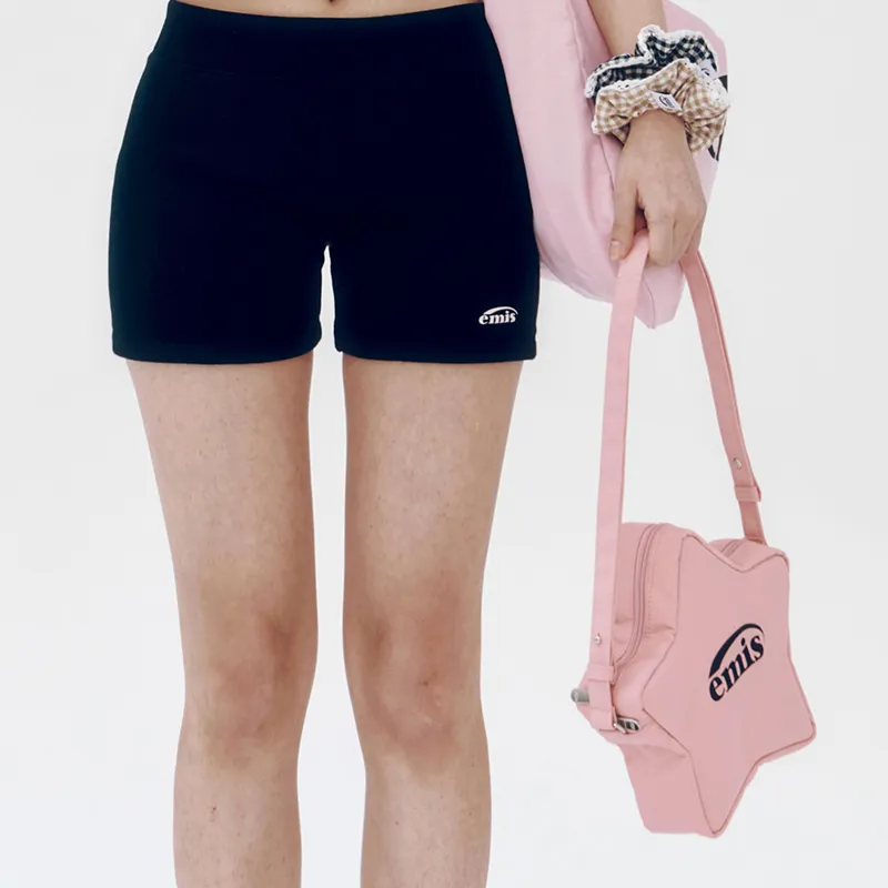 Emis Polyester Shoulder Bag, Crossbody Bag Regular Unisex Pink-4